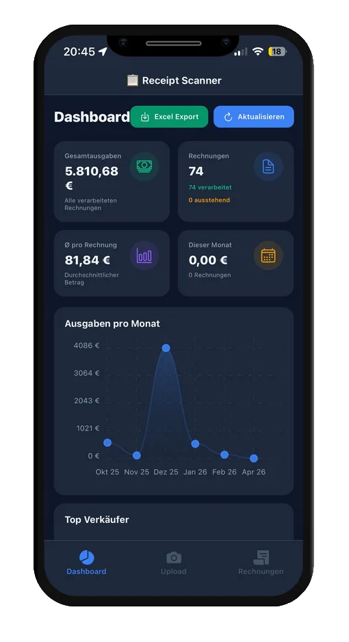 ReceiptScanner preview